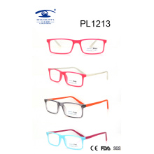 2017 Square Shape Multi Color PC Optical Glasses (PL1213)